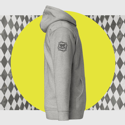 Sharp by Design 'Pricks' No.2 (Front Small) - Unisex Hoodie