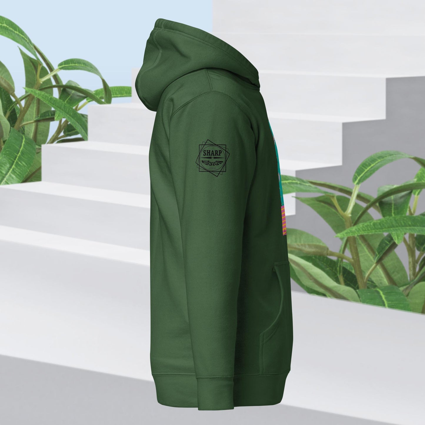 Sharp by Design 'Pricks' No.1 (Front Large) - Unisex Hoodie