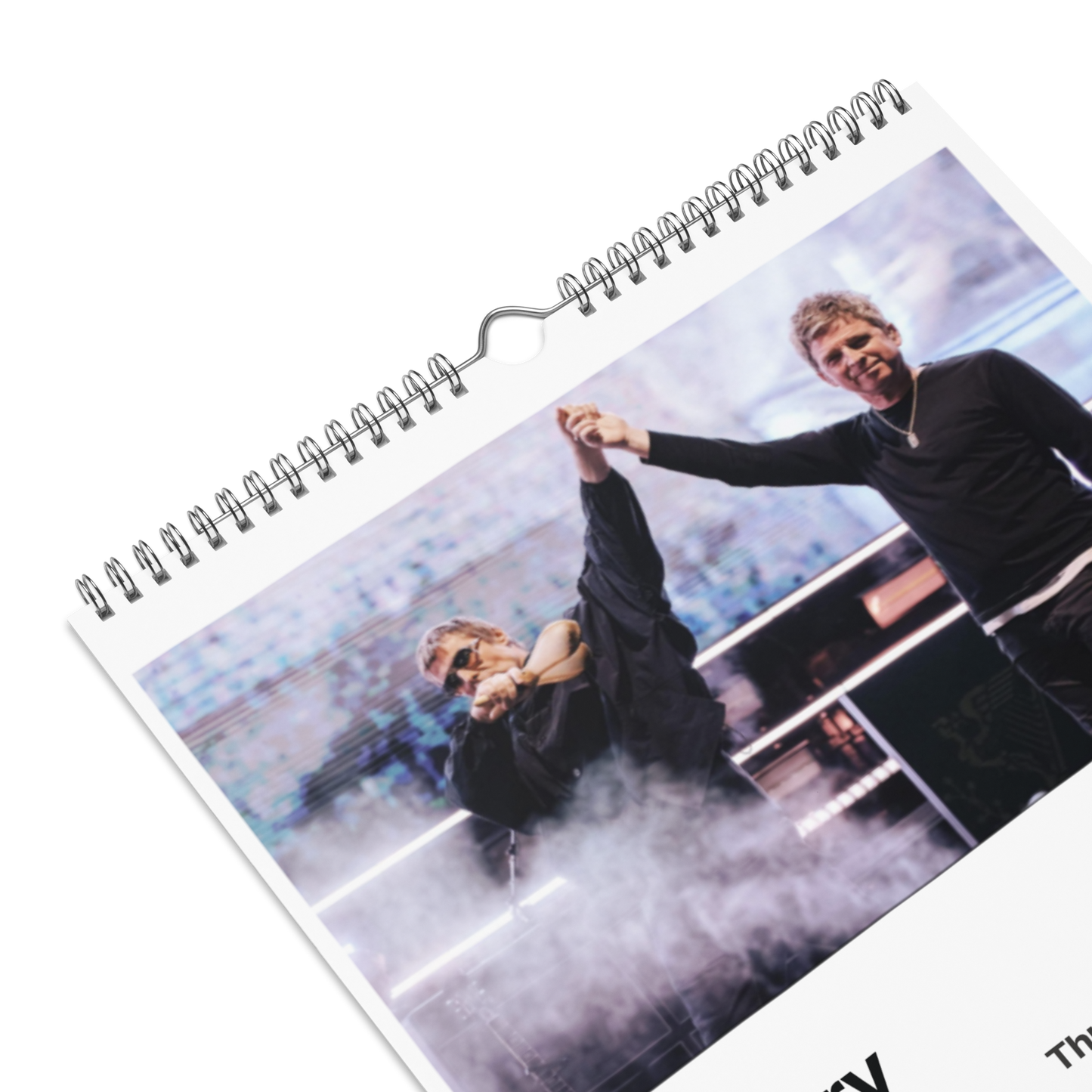Oasis 2026 Wall Calendar - Live '25 World Tour Photos