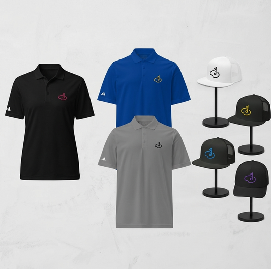 Selection of Golf Polo and Hat combinations