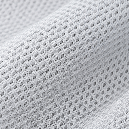 Close-up of mesh fabric