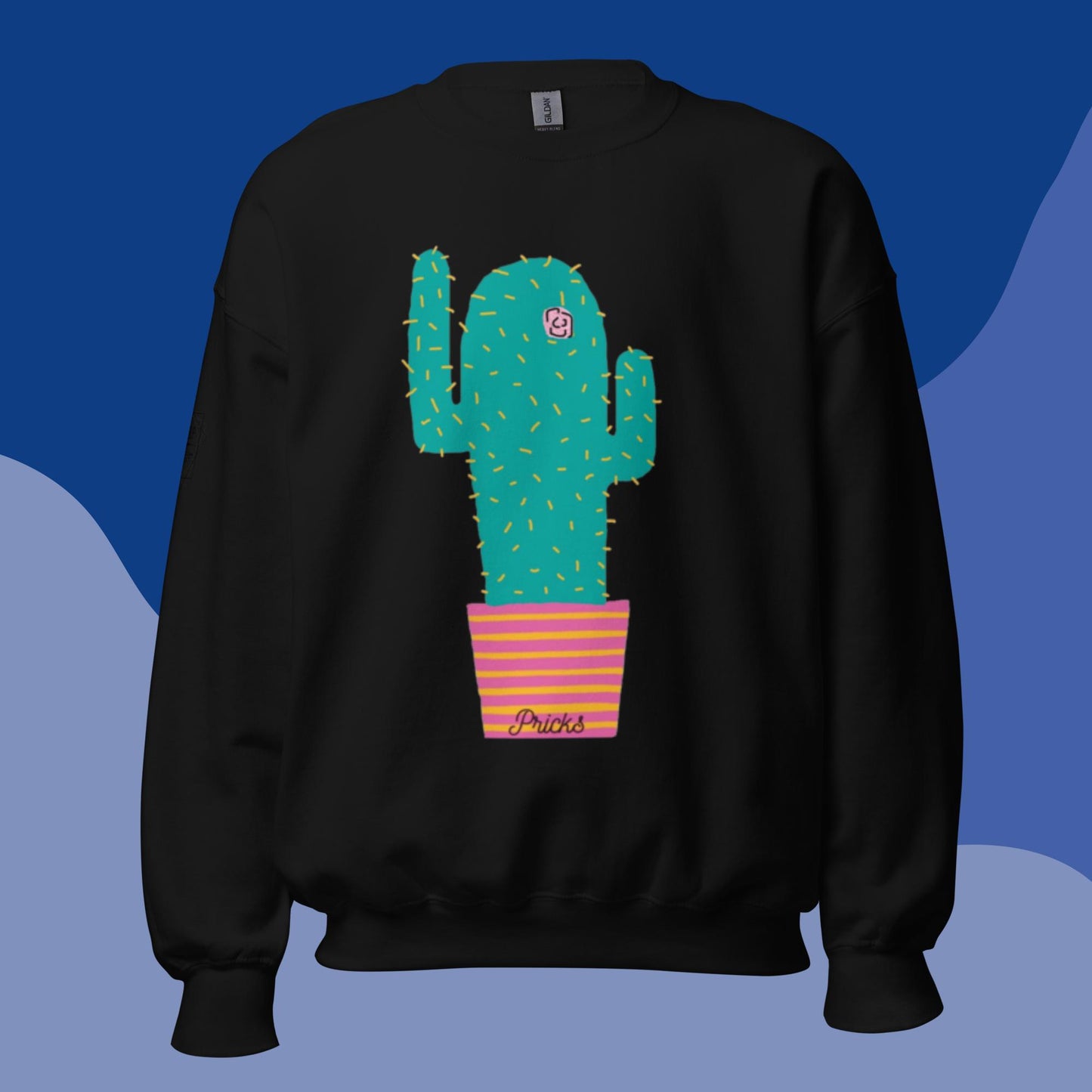 Sharp by Design 'Pricks' No.2 (Front Large) - Unisex Sweatshirt
