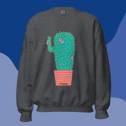 Sharp by Design 'Pricks' No.8 (Front Large) - Unisex Sweatshirt