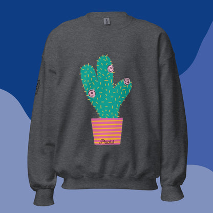 Sharp by Design 'Pricks' No.10 (Front Large) - Unisex Sweatshirt
