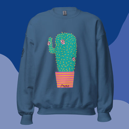 Sharp by Design 'Pricks' No.8 (Front Large) - Unisex Sweatshirt