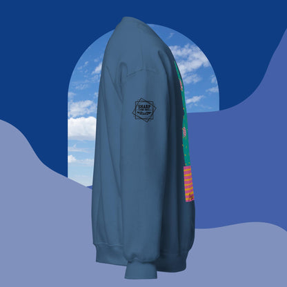 Sharp by Design 'Pricks' No.1 (Front Large) - Unisex Sweatshirt