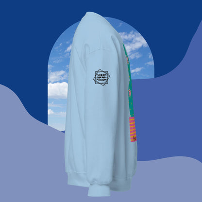 Sharp by Design 'Pricks' No.1 (Front Large) - Unisex Sweatshirt