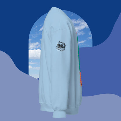 Sharp by Design 'Pricks' No.4 (Front Large) - Unisex Sweatshirt