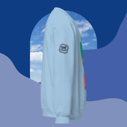 Sharp by Design 'Pricks' No.10 (Front Large) - Unisex Sweatshirt