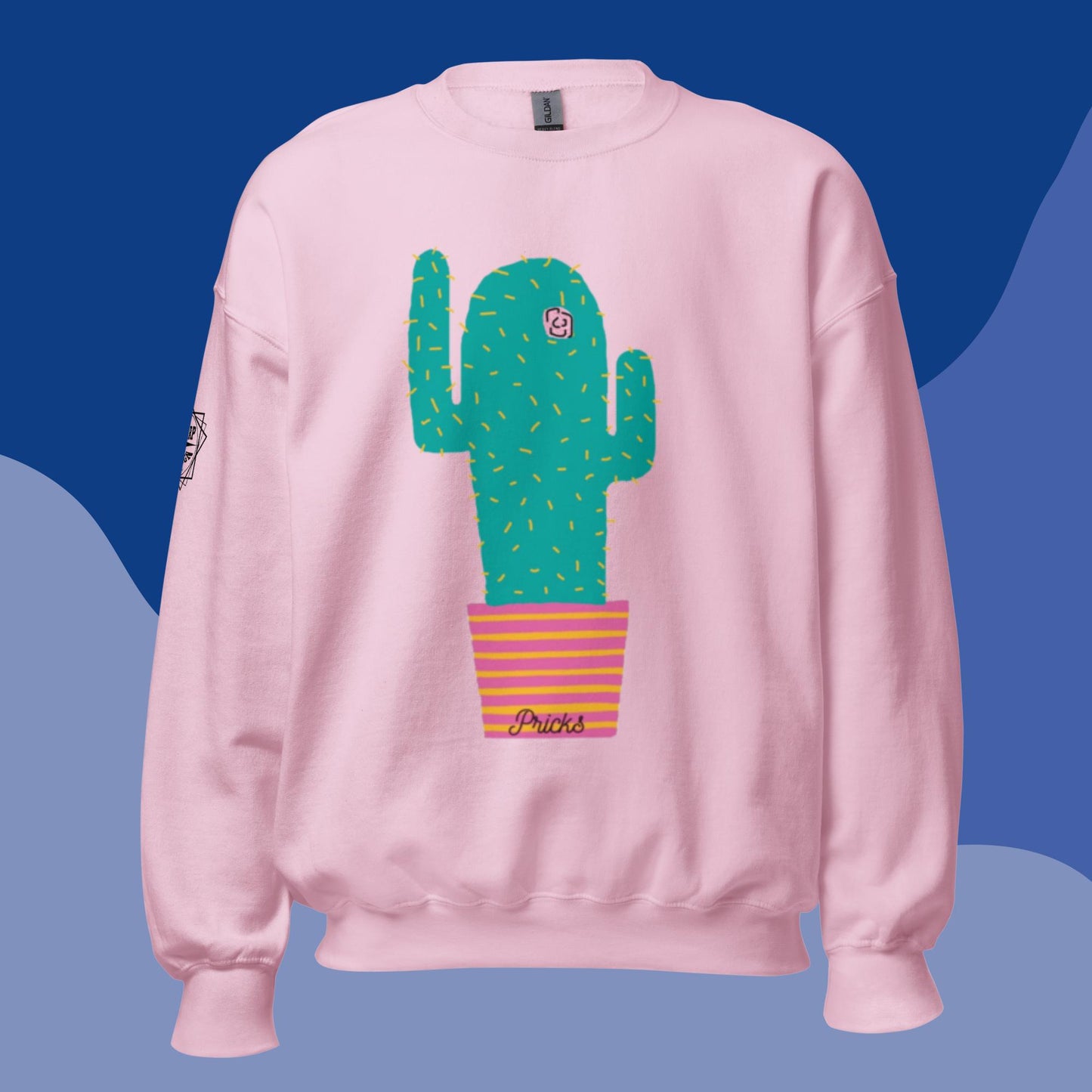 Sharp by Design 'Pricks' No.2 (Front Large) - Unisex Sweatshirt