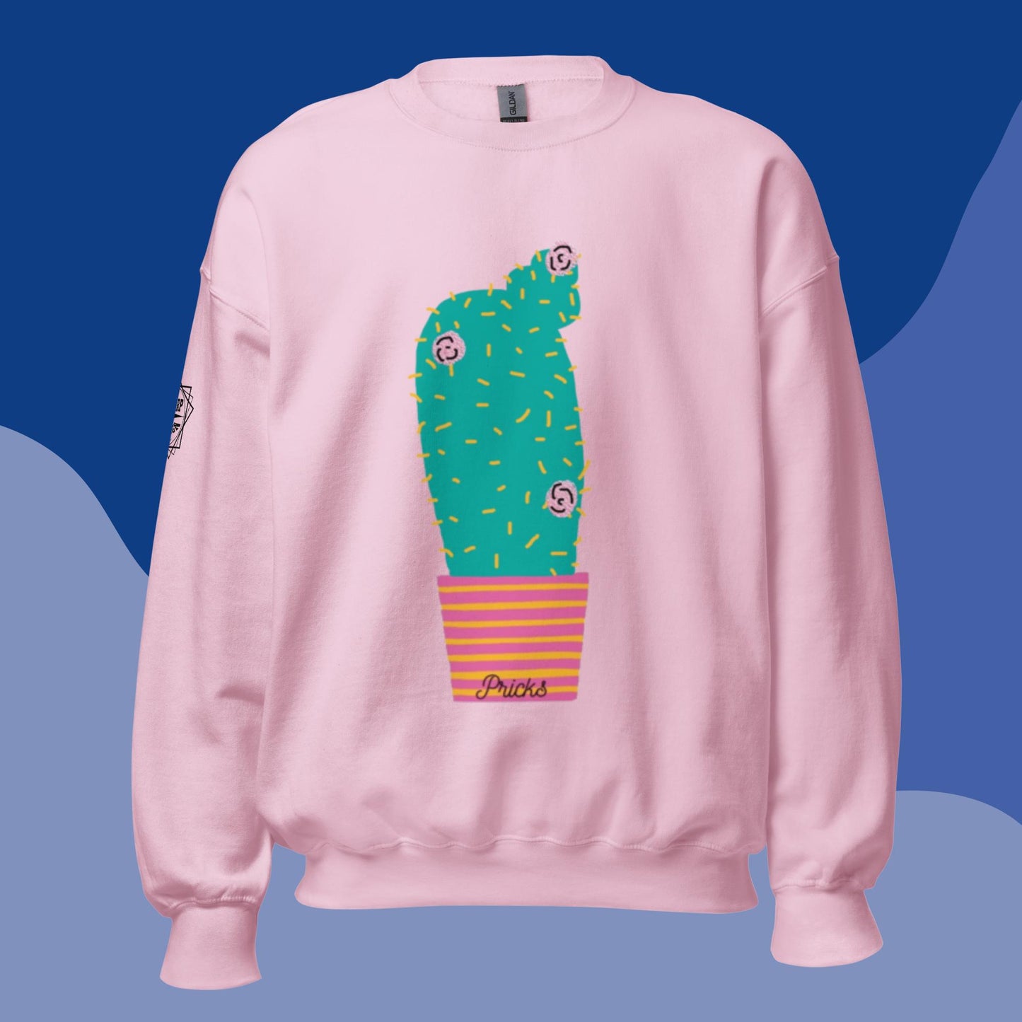 Sharp by Design 'Pricks' No.3 (Front Large) - Unisex Sweatshirt