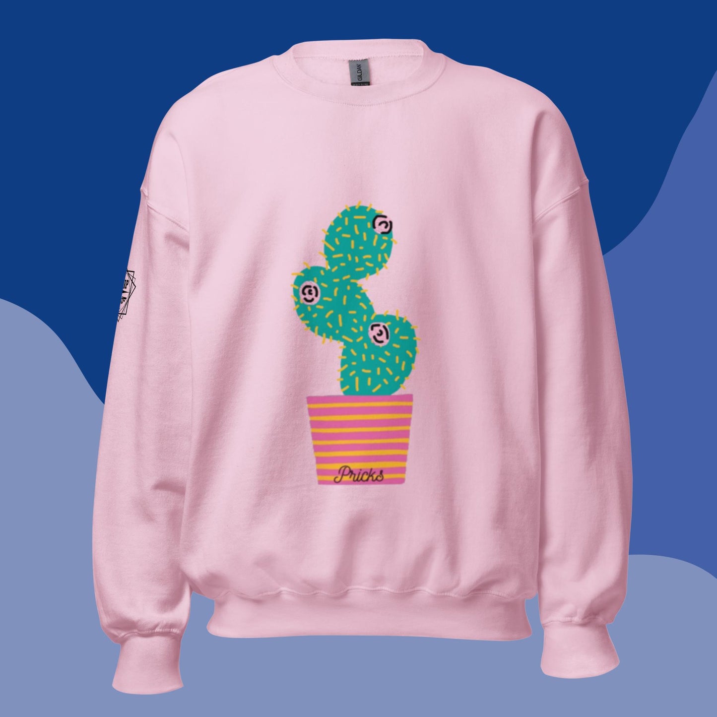 Sharp by Design 'Pricks' No.7 (Front Large) - Unisex Sweatshirt