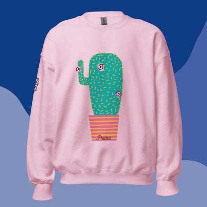 Sharp by Design 'Pricks' No.8 (Front Large) - Unisex Sweatshirt