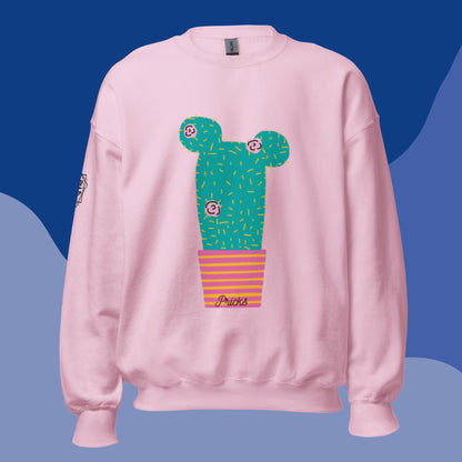 Sharp by Design 'Pricks' No.9 (Front Large) - Unisex Sweatshirt