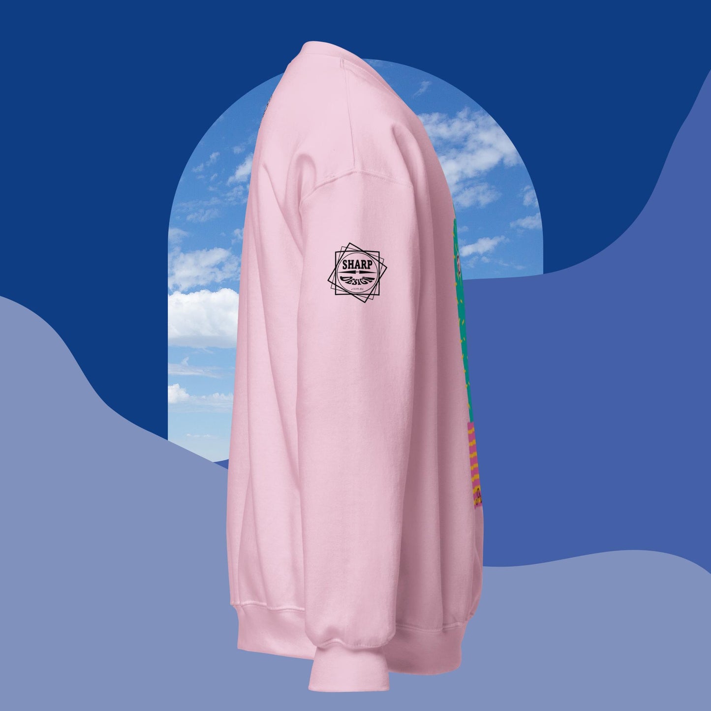 Sharp by Design 'Pricks' No.3 (Front Large) - Unisex Sweatshirt