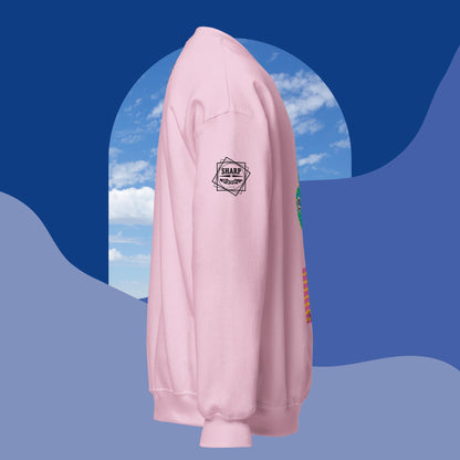 Sharp by Design 'Pricks' No.7 (Front Large) - Unisex Sweatshirt