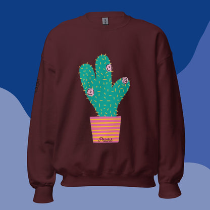 Sharp by Design 'Pricks' No.10 (Front Large) - Unisex Sweatshirt