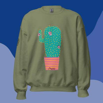 Sharp by Design 'Pricks' No.8 (Front Large) - Unisex Sweatshirt