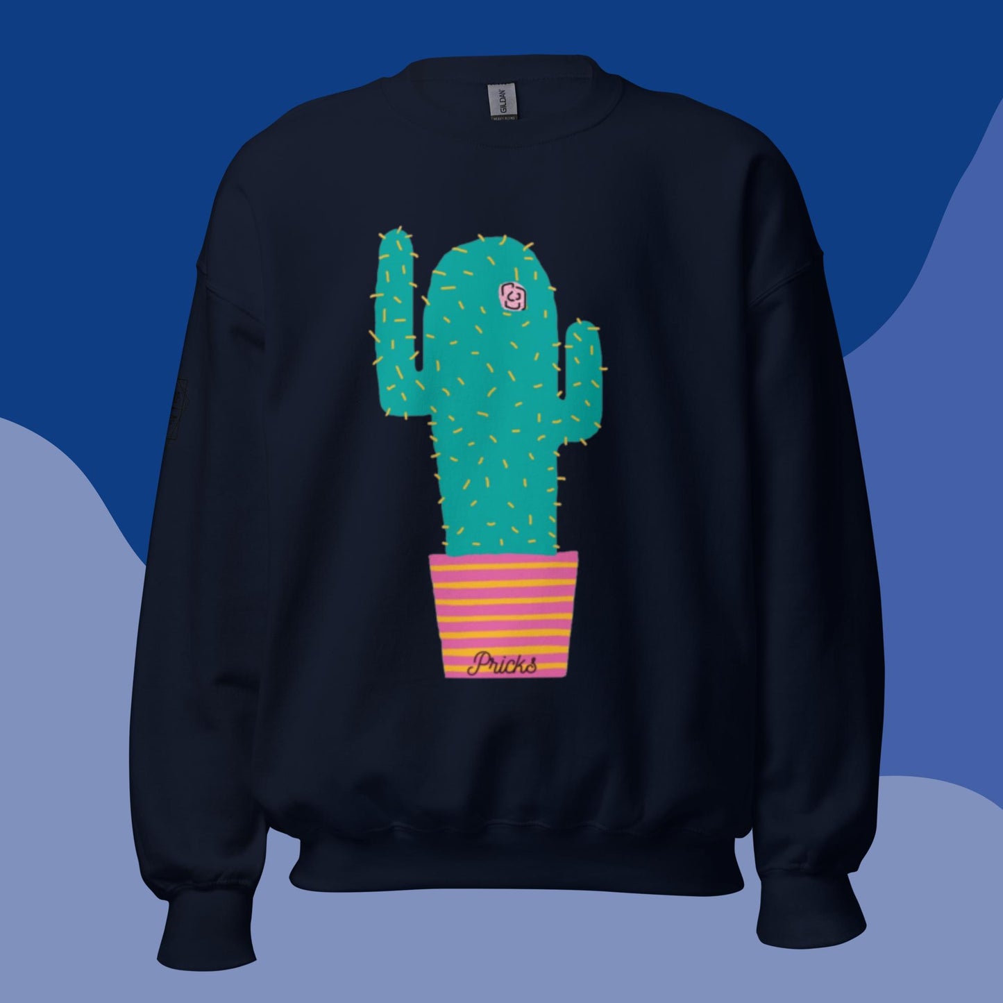 Sharp by Design 'Pricks' No.2 (Front Large) - Unisex Sweatshirt