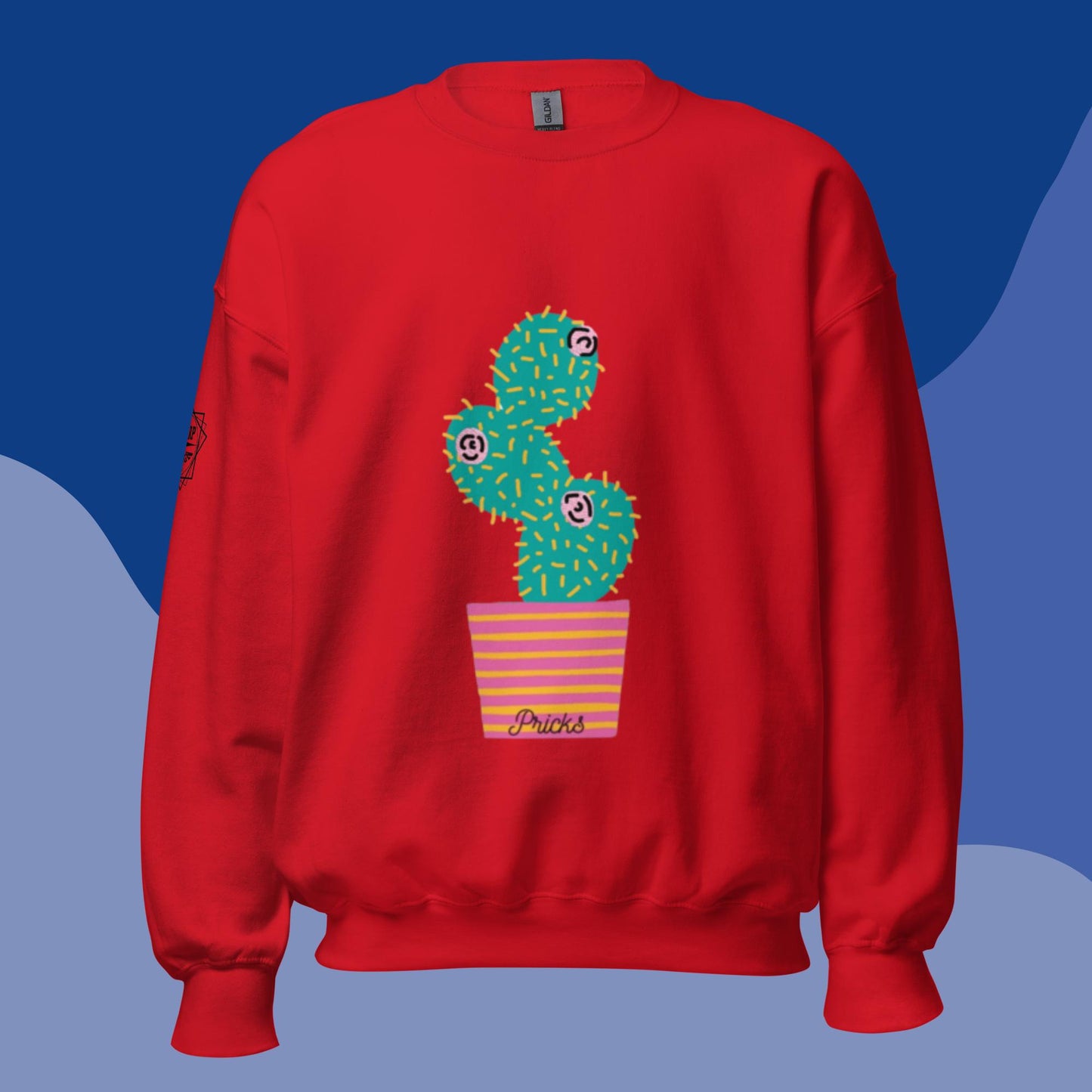 Sharp by Design 'Pricks' No.7 (Front Large) - Unisex Sweatshirt