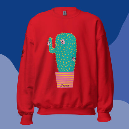 Sharp by Design 'Pricks' No.8 (Front Large) - Unisex Sweatshirt