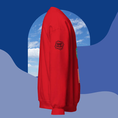 Sharp by Design 'Pricks' No.7 (Front Large) - Unisex Sweatshirt