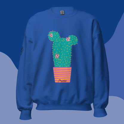 Sharp by Design 'Pricks' No.9 (Front Large) - Unisex Sweatshirt