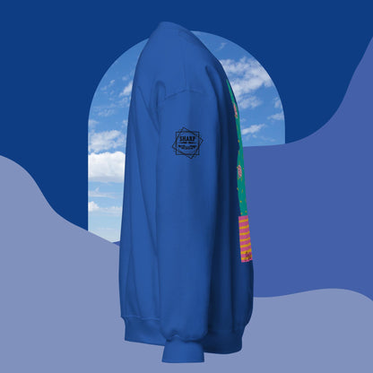 Sharp by Design 'Pricks' No.1 (Front Large) - Unisex Sweatshirt