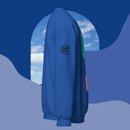 Sharp by Design 'Pricks' No.2 (Front Large) - Unisex Sweatshirt
