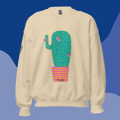 Sharp by Design 'Pricks' No.8 (Front Large) - Unisex Sweatshirt