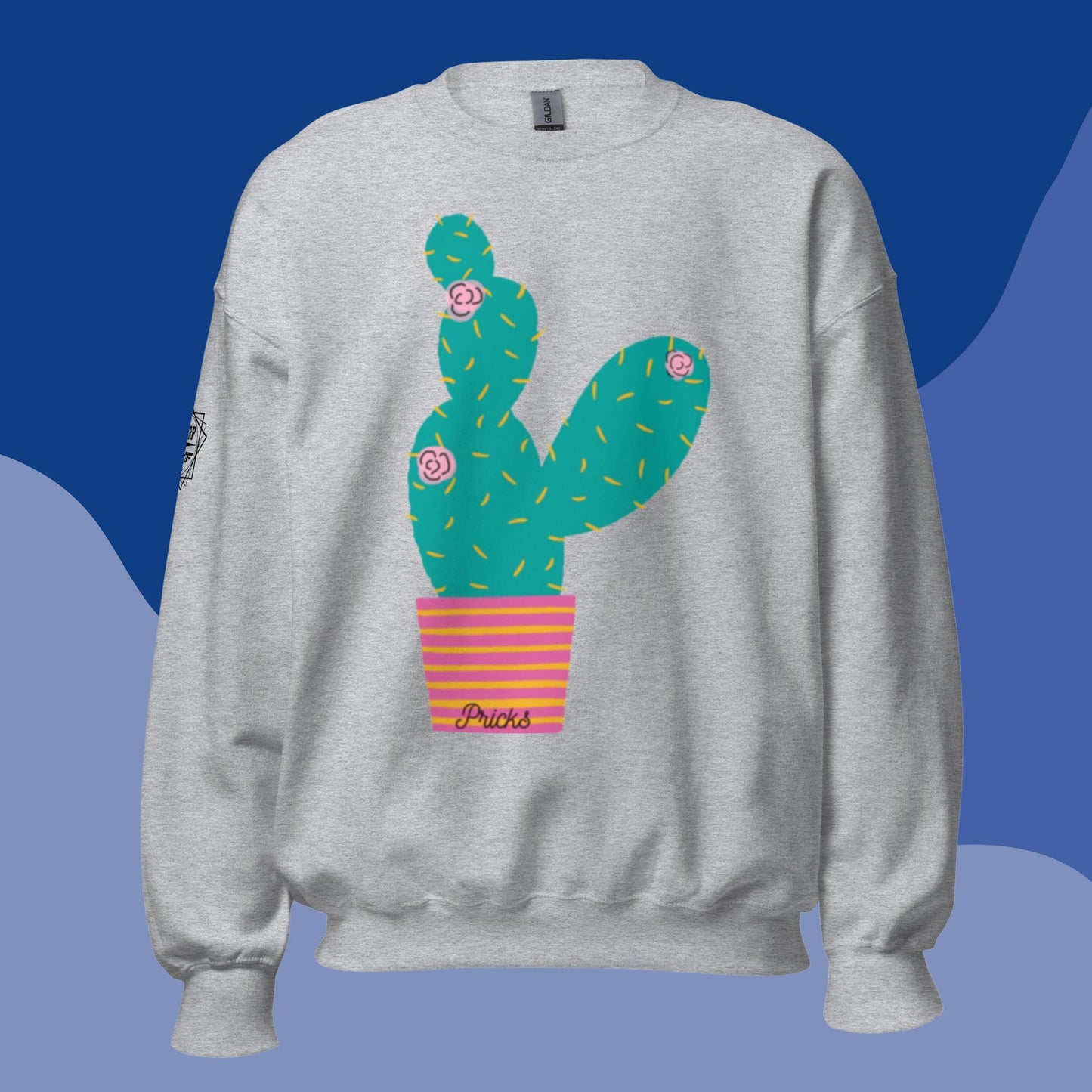 Sharp by Design 'Pricks' No.1 (Front Large) - Unisex Sweatshirt
