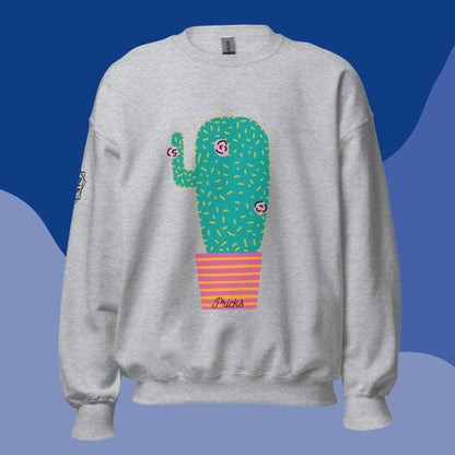 Sharp by Design 'Pricks' No.8 (Front Large) - Unisex Sweatshirt