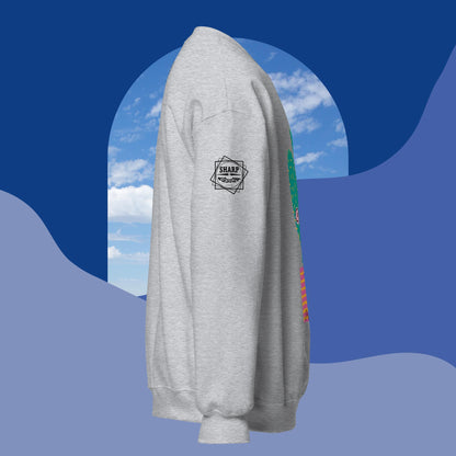 Sharp by Design 'Pricks' No.10 (Front Large) - Unisex Sweatshirt
