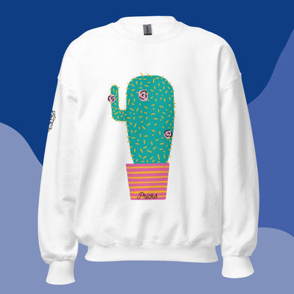 Sharp by Design 'Pricks' No.8 (Front Large) - Unisex Sweatshirt