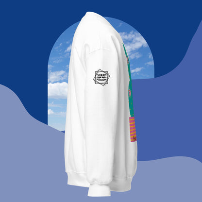 Sharp by Design 'Pricks' No.1 (Front Large) - Unisex Sweatshirt