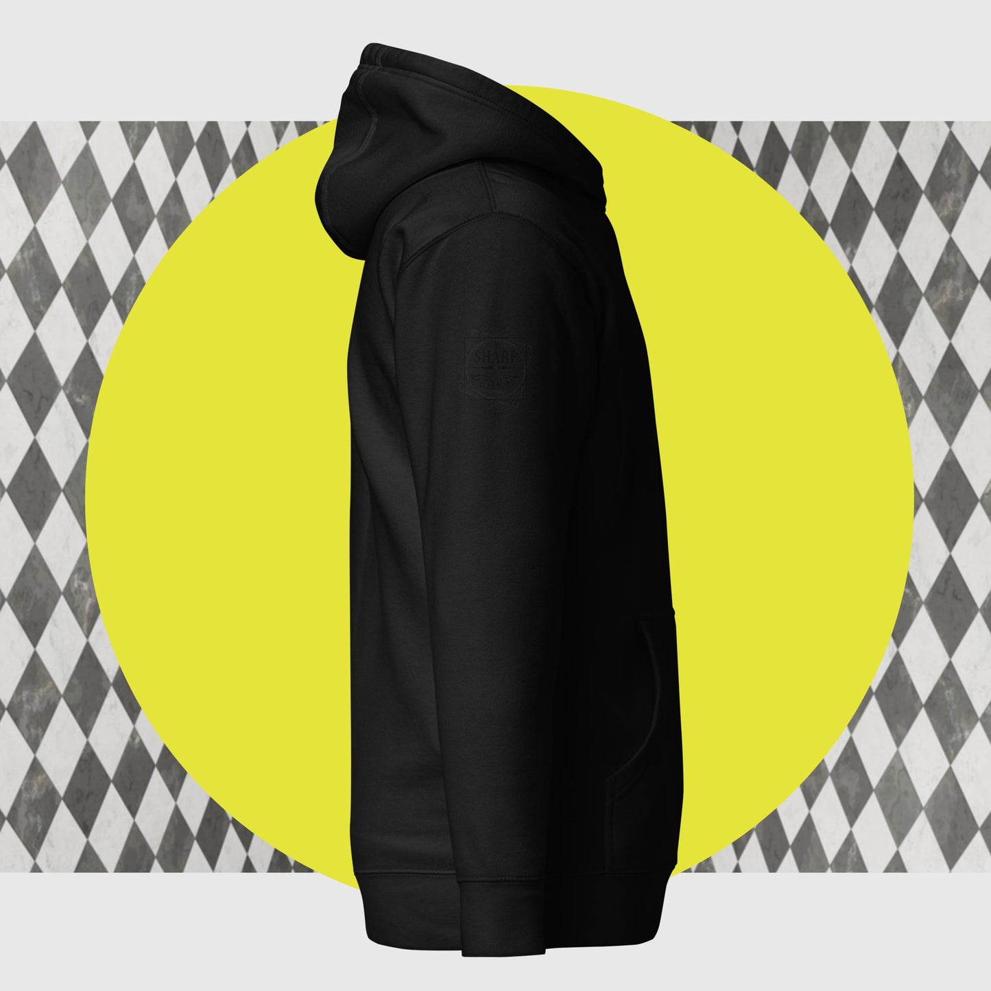 Sharp by Design 'Pricks' No.5 (Front Small) - Unisex Hoodie