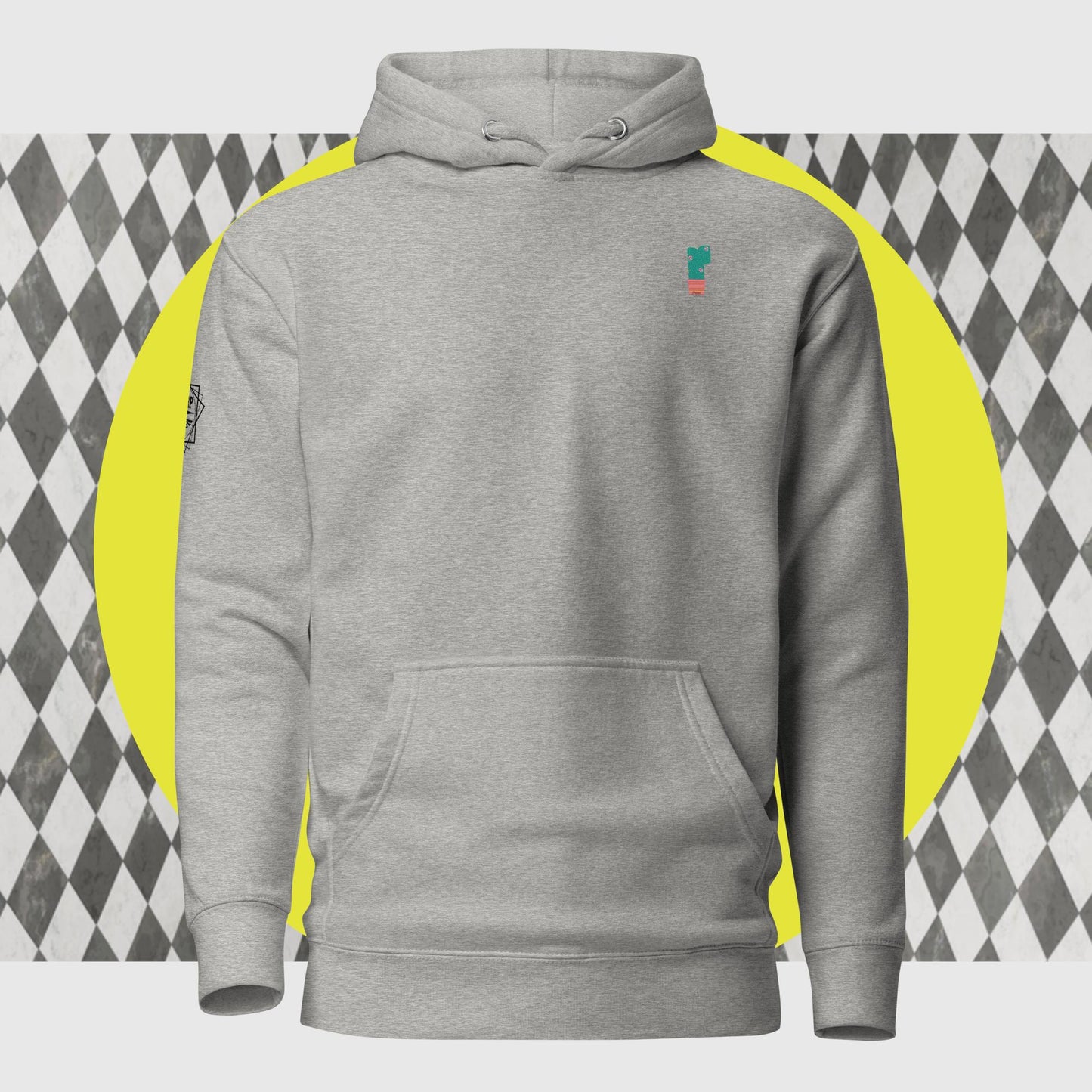 Sharp by Design 'Pricks' No.5 (Front Small) - Unisex Hoodie