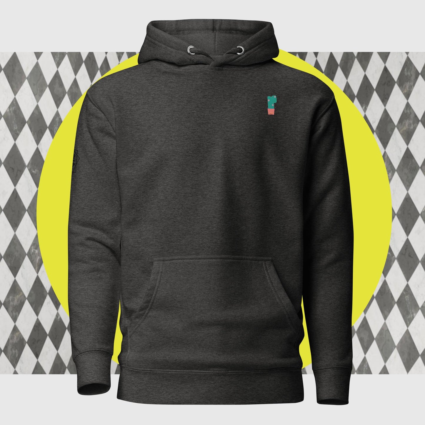 Sharp by Design 'Pricks' No.5 (Front Small) - Unisex Hoodie