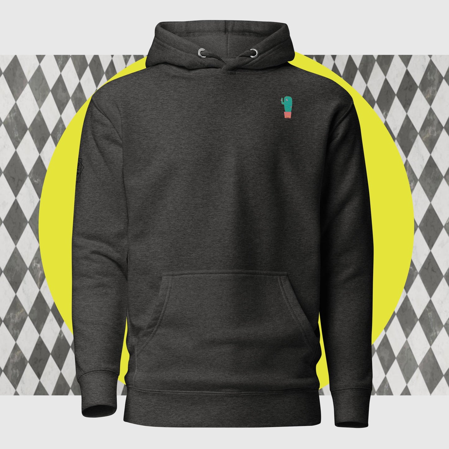 Sharp by Design 'Pricks' No.8 (Front Small) - Unisex Hoodie