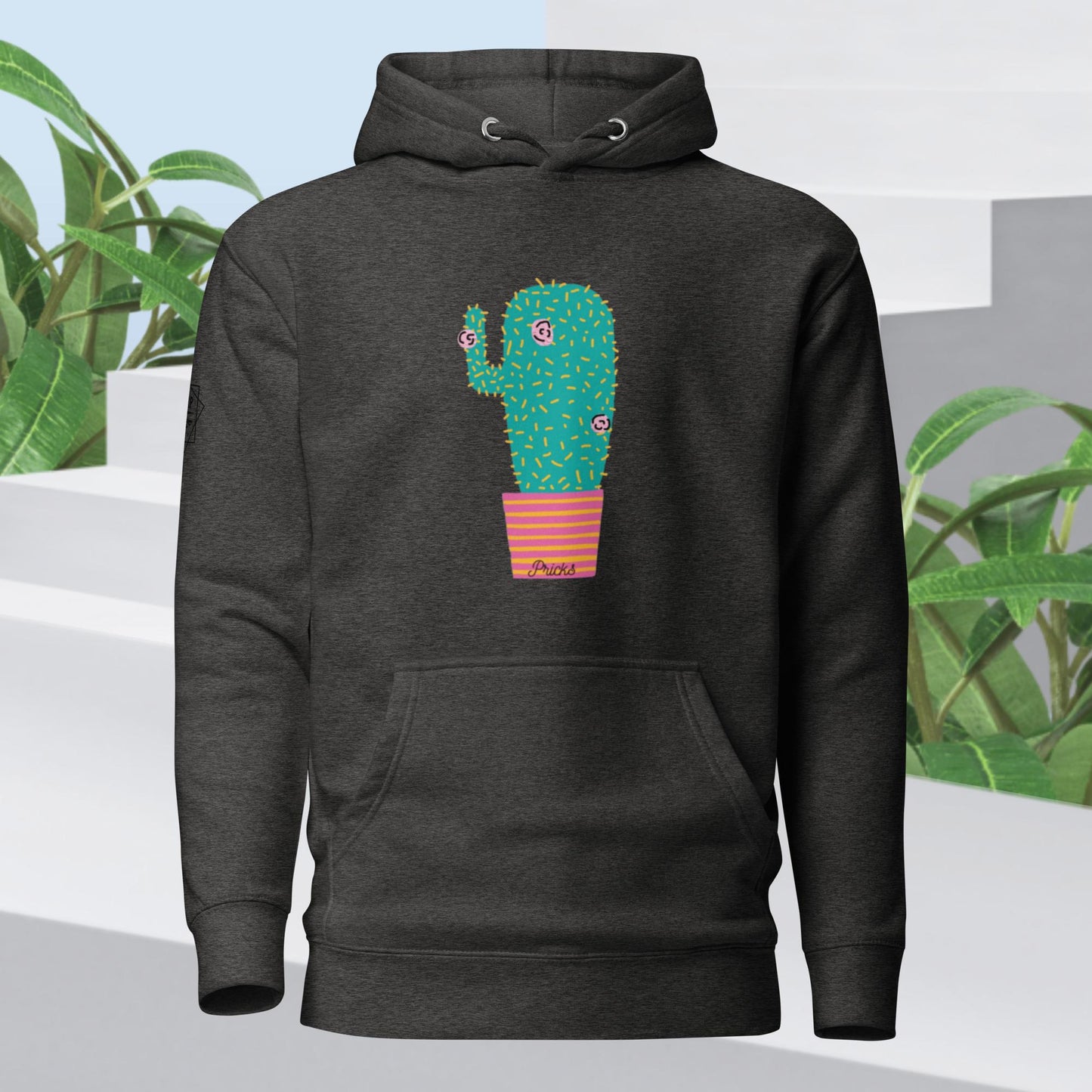 Sharp by Design 'Pricks' No.8 (Front Large) - Unisex Hoodie
