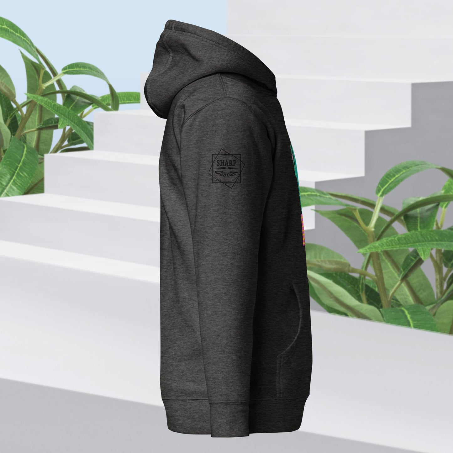 Sharp by Design 'Pricks' No.8 (Front Large) - Unisex Hoodie