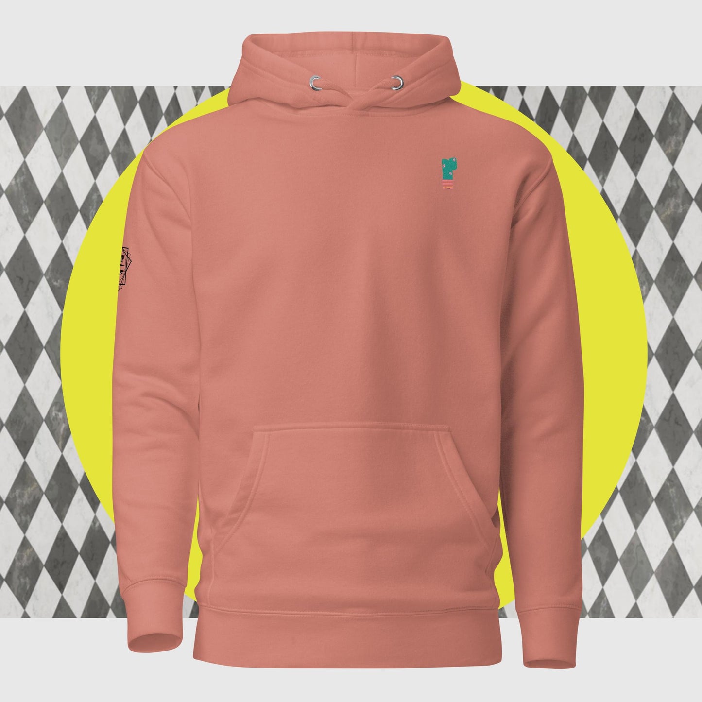 Sharp by Design 'Pricks' No.5 (Front Small) - Unisex Hoodie