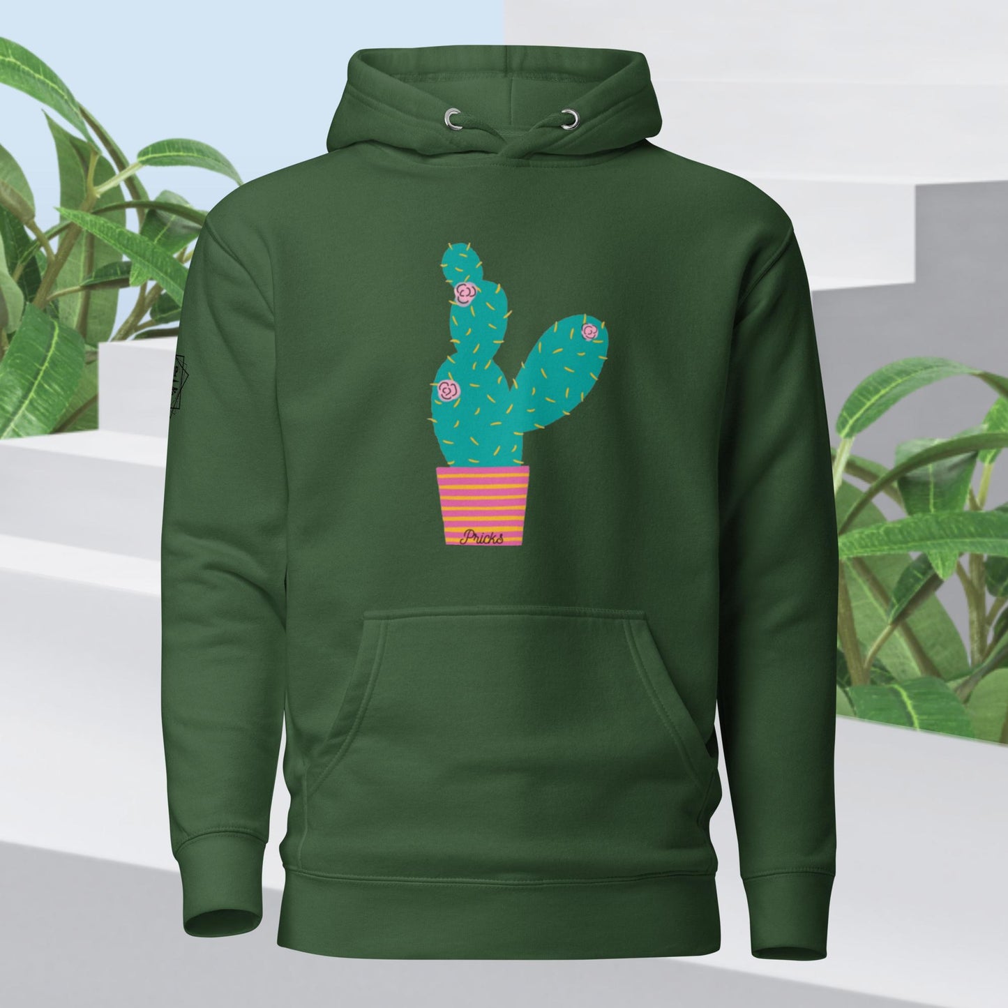 Sharp by Design 'Pricks' No.1 (Front Large) - Unisex Hoodie