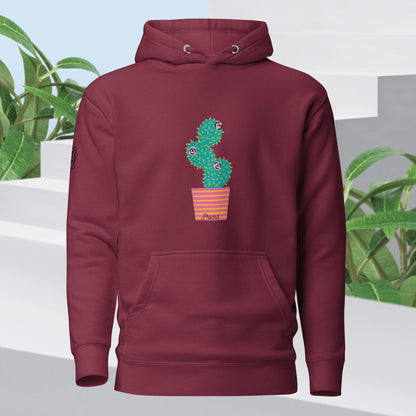 Sharp by Design 'Pricks' No.7 (Front Large) - Unisex Hoodie