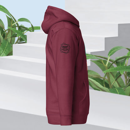 Sharp by Design 'Pricks' No.7 (Front Large) - Unisex Hoodie