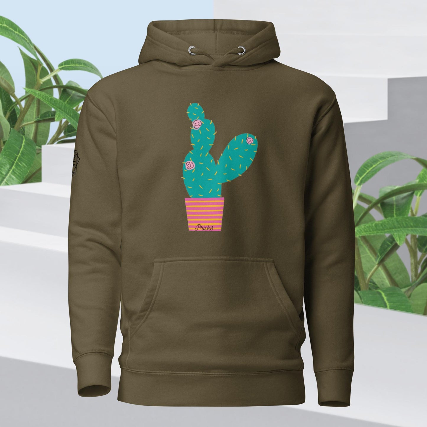 Sharp by Design 'Pricks' No.1 (Front Large) - Unisex Hoodie
