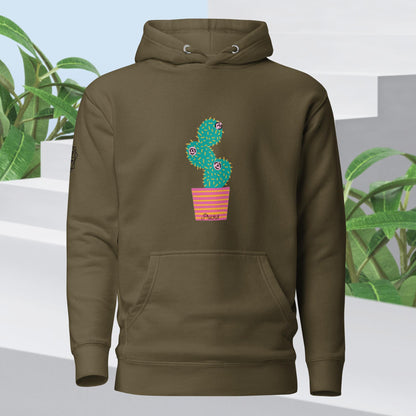 Sharp by Design 'Pricks' No.7 (Front Large) - Unisex Hoodie