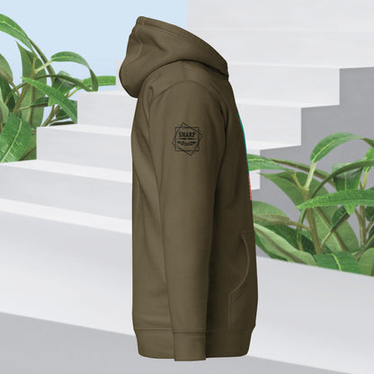 Sharp by Design 'Pricks' No.9 (Front Large) - Unisex Hoodie