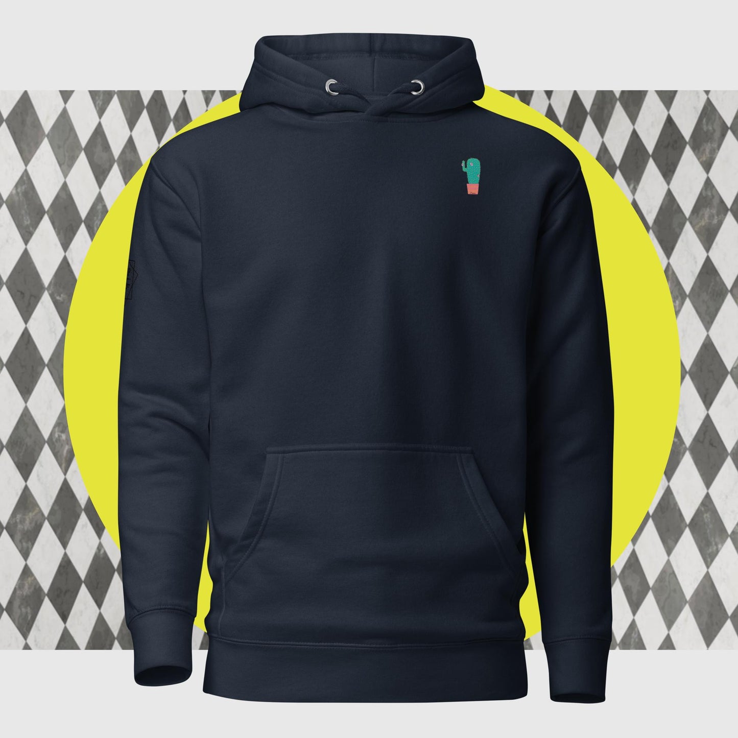 Sharp by Design 'Pricks' No.8 (Front Small) - Unisex Hoodie