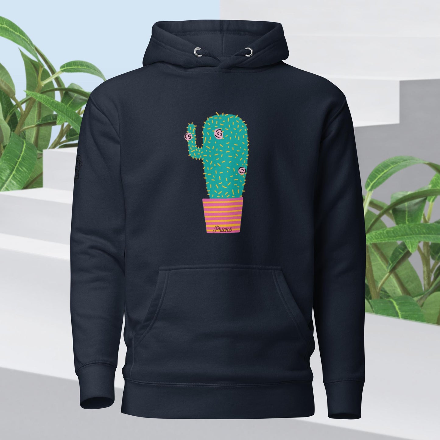Sharp by Design 'Pricks' No.8 (Front Large) - Unisex Hoodie
